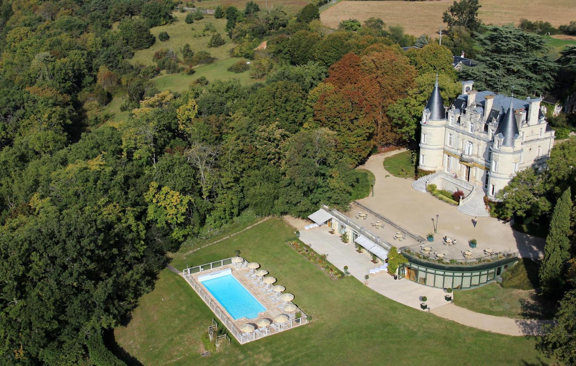 Domaine De La Tortiniere Hotell Veigné Eksteriør bilde